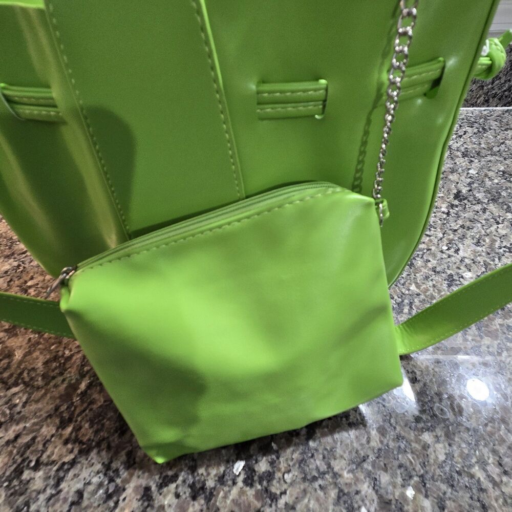 GEIR NESS Laila Bucket Bag, Lime Green Essence Of Norway - Picture 7 of 10